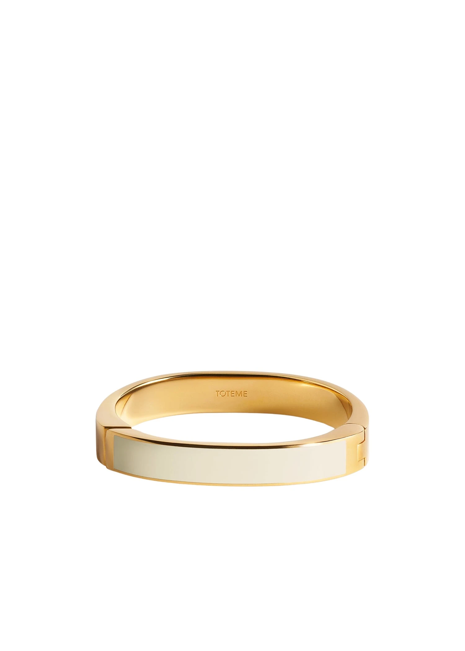 Toteme-Signature-bracelet-ecrugold-561218_nobg Toteme Jewelry luxury Bracelets from Luxury Handbags Marketplace