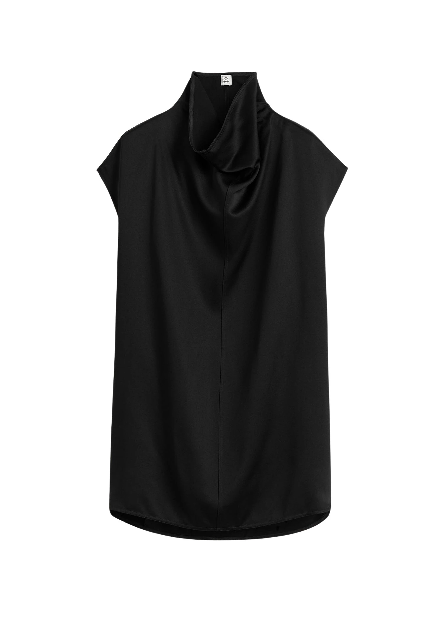 Toteme-Sleeveless-funnel-neck-top-black-570116_nobg Toteme Tops luxury Clothing from Luxury Handbags Marketplace