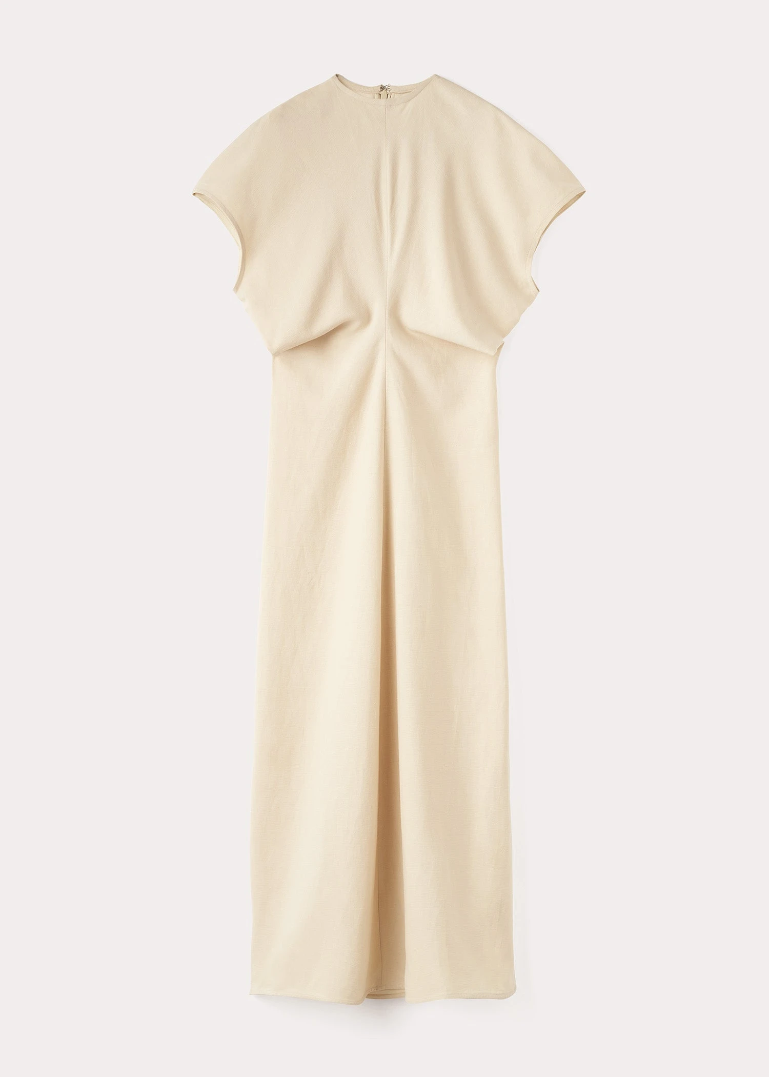 Toteme Slouch waist dress bleached sand Toteme Slouch waist dress bleached sand