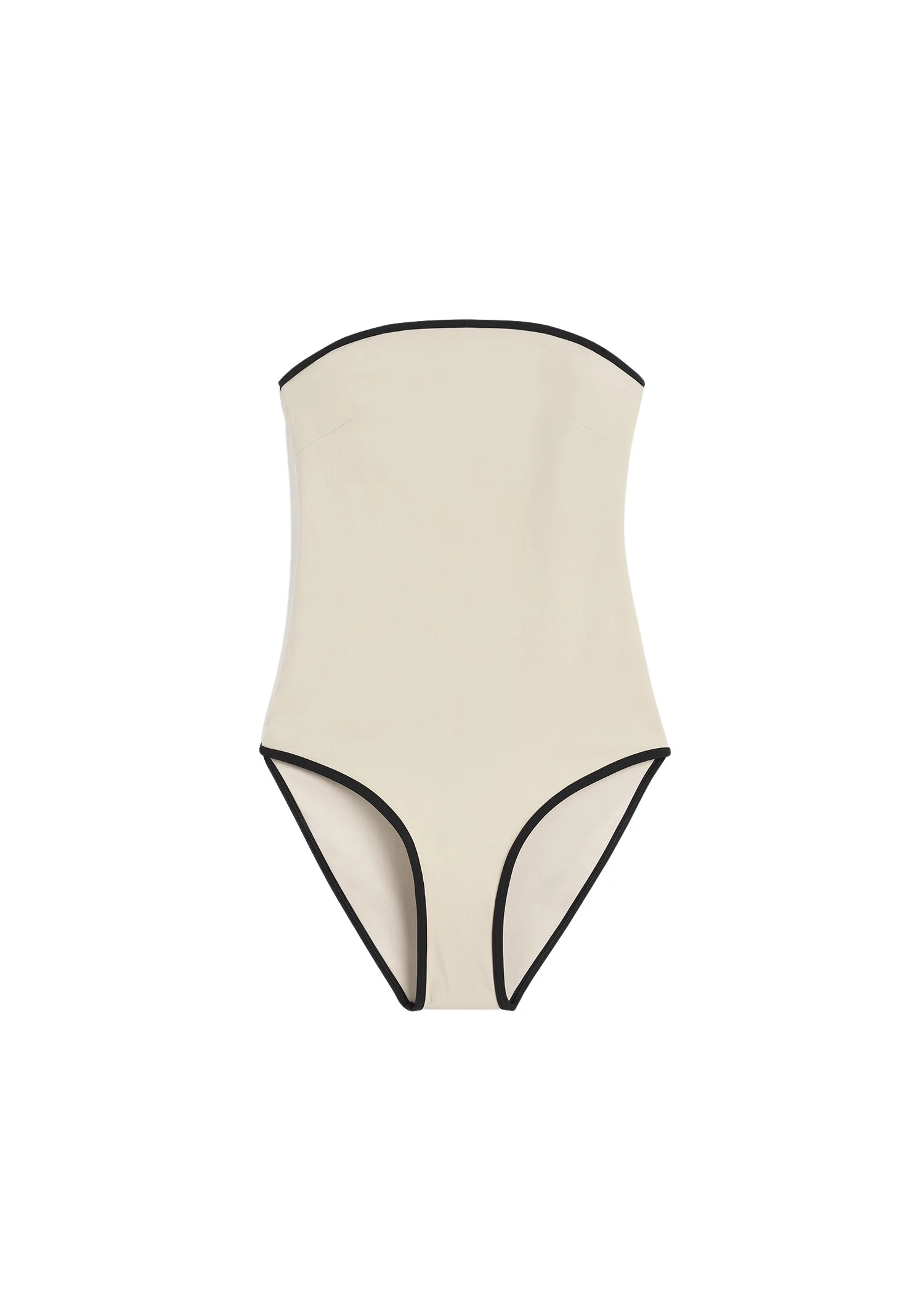 Toteme-Stripe-edge-strapless-swimsuit-light-hay-530308_nobg Toteme Beachwear luxury Beachwear from Luxury Handbags Marketplace