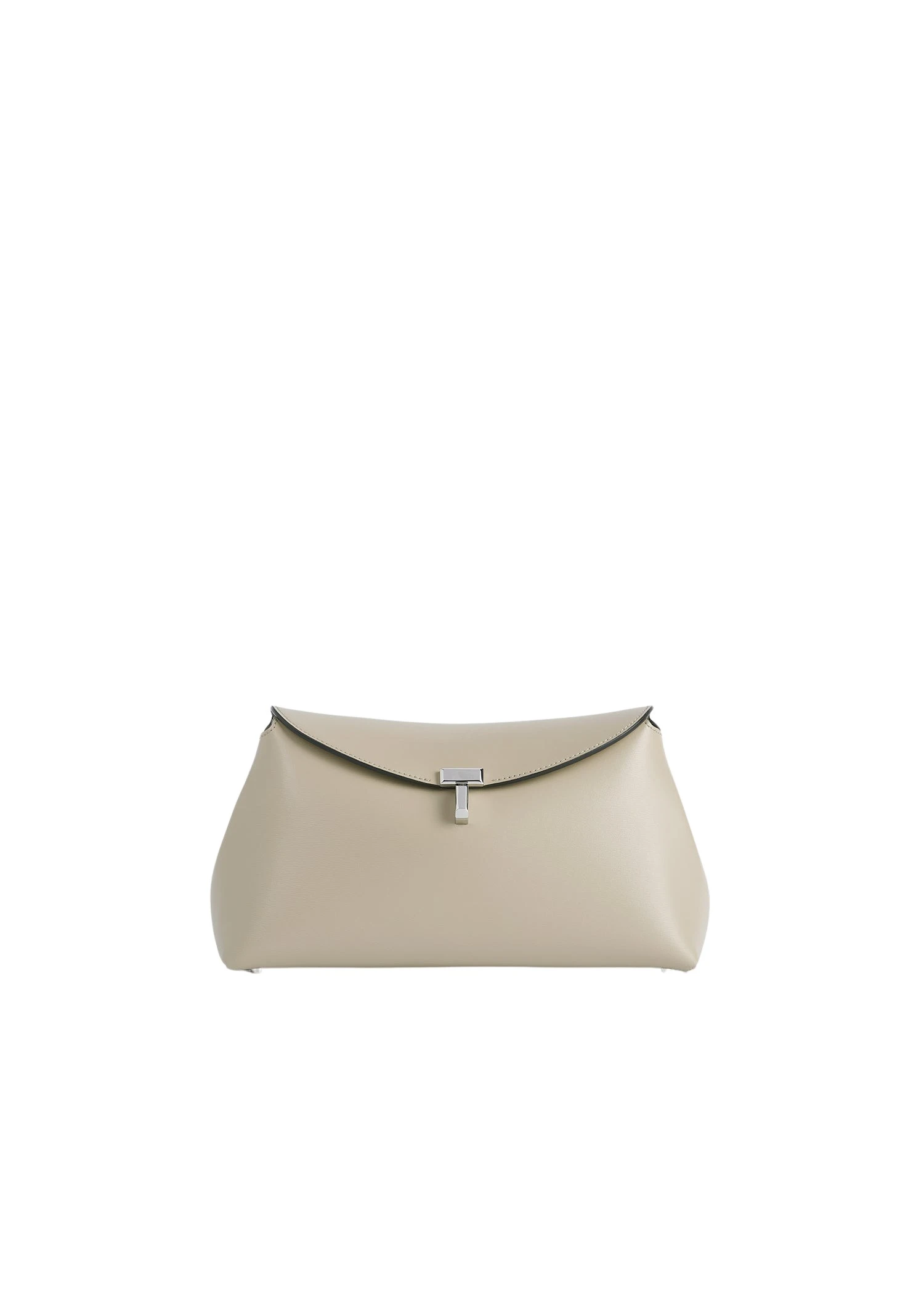 Toteme-T-Lock-leather-clutch-fawn-513846_nobg Toteme Bags luxury Bags from Luxury Handbags Marketplace