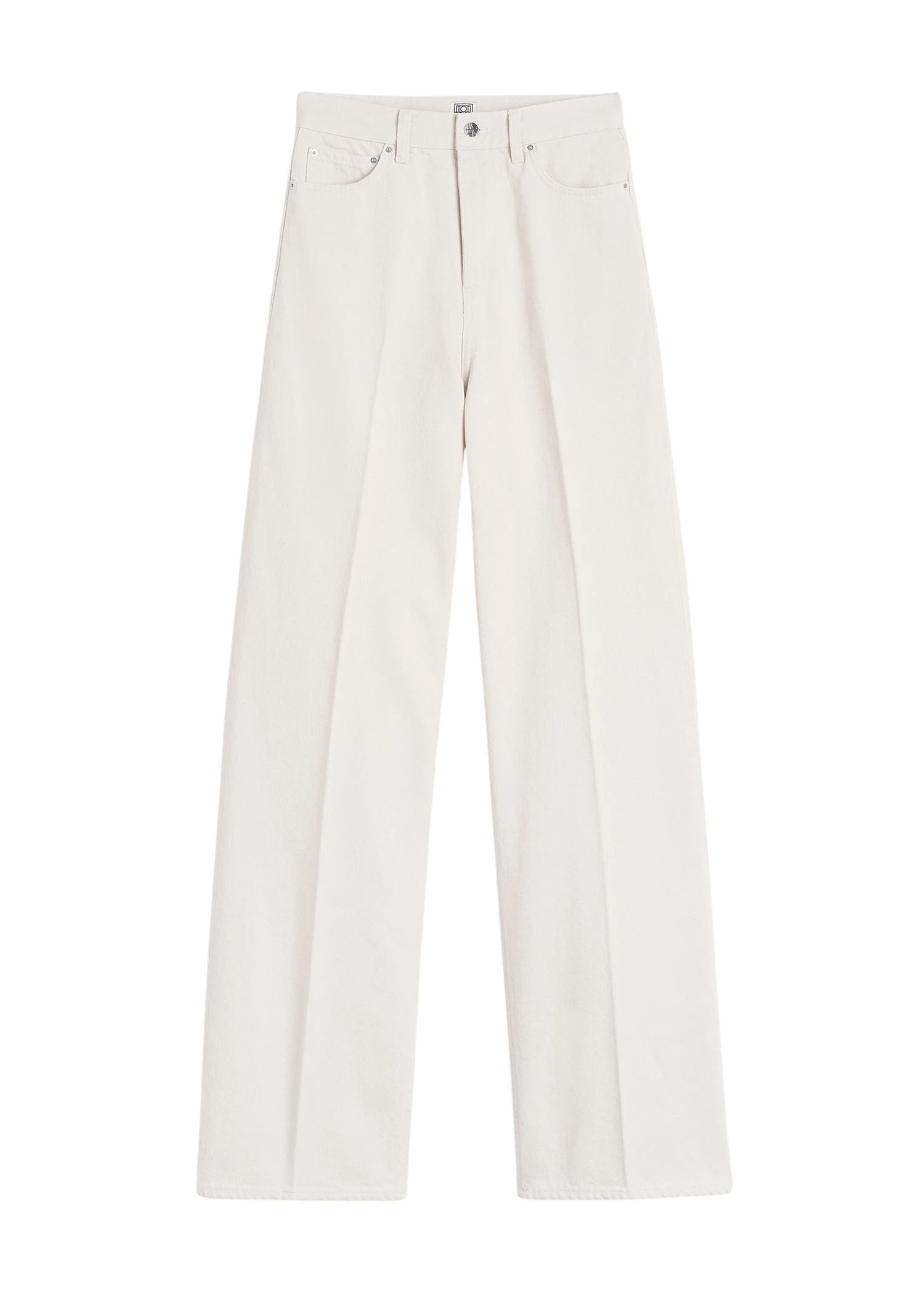 Toteme-Wide-leg-denim-ecru-517689_nobg Toteme Pants luxury Clothing from Luxury Handbags Marketplace