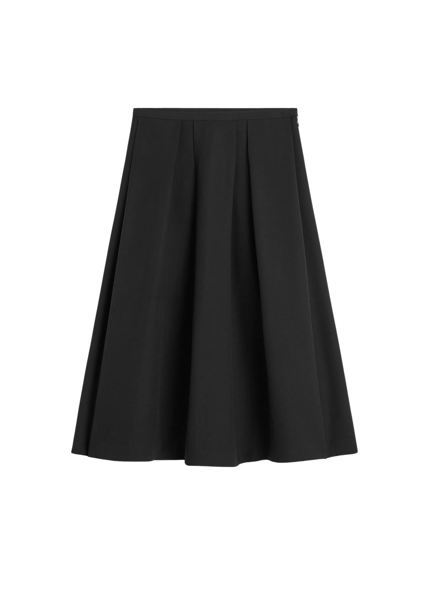 Toteme-Wool-silk-twinflower-skirt-black-587175_nobg Toteme Skirts luxury Clothing from Luxury Handbags Marketplace
