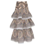 Zimmermann Tiered Pleated Skirt Zimmermann dress