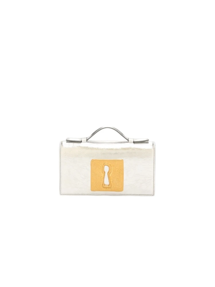 medFormat-packshot-PM109117-00245468_nobg Schiaparelli Keyhole Chain Clutch luxury Bags from Luxury Handbags Marketplace