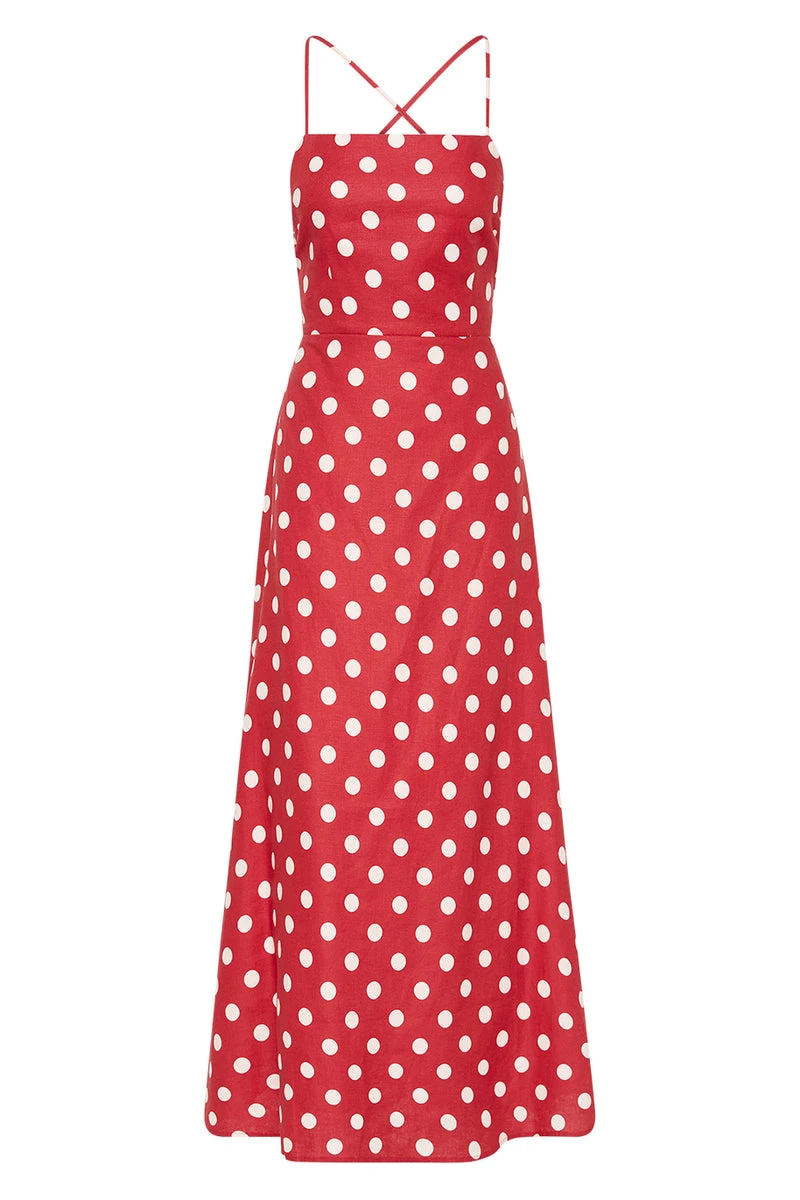 Posse The label Lori Dress - Polka Dot Posse The label Clothing