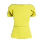 Safiyaa-Amelie-Chartreuse-Top-scaled19405_nobg Safiyaa Clothing luxury Clothing from Luxury Handbags Marketplace