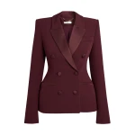 Safiyaa-Gulsen-Wine-Jacket-scaled46097_nobg Safiyaa Clothing luxury Clothing from Luxury Handbags Marketplace
