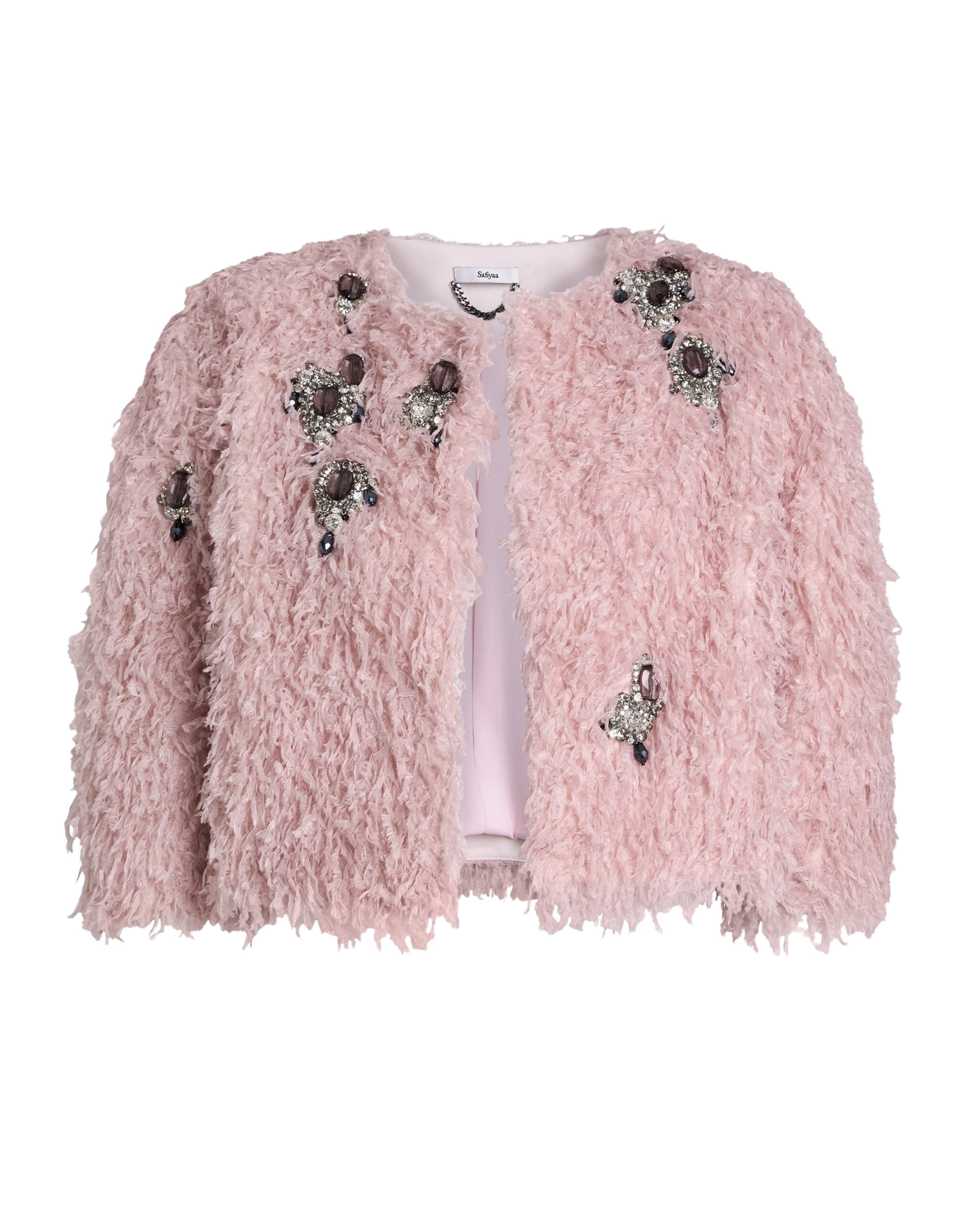 Safiyaa-Ivy-Boudoir-Pink-Jacket-scaled45200_nobg Safiyaa Clothing luxury Clothing from Luxury Handbags Marketplace