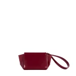 mlouye Small Triangle Pouch - Patent Bordeaux Accessories luxury Accessories from  Luxury Handbags Marketplace