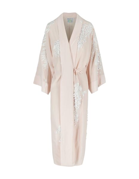 Bernadette Dress Wisteria Embroidered