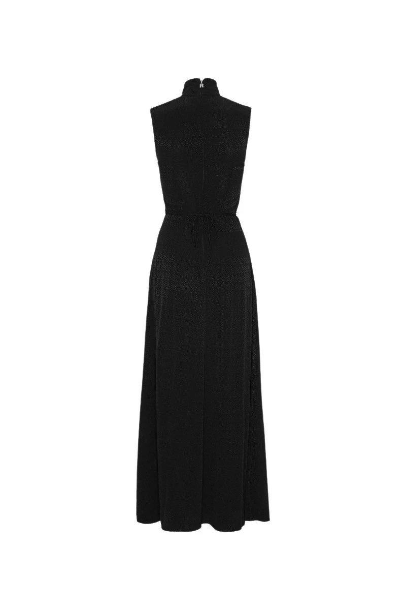Rotate-Birger-Christensen-Sleeveless-Maxi-Dress-Black83251_nobg Rotate Black Dresses luxury Clothing from Luxury Handbags Marketplace