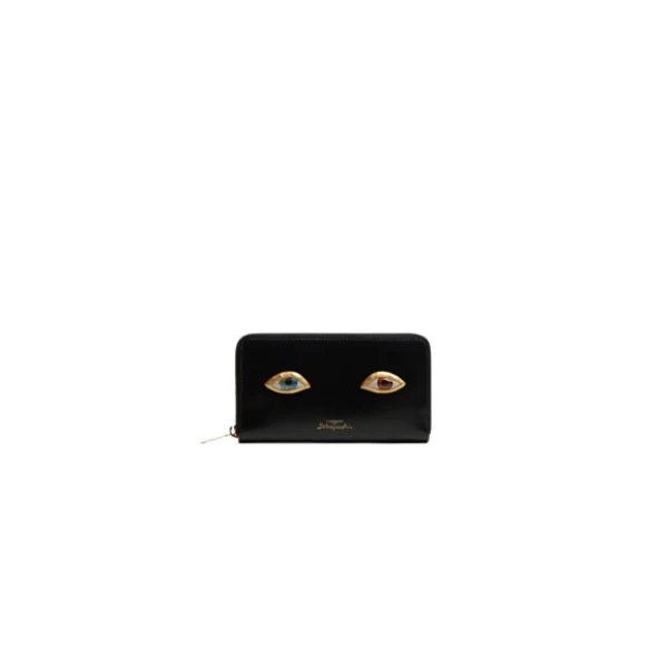 Schiaparelli Eyes Wallet luxury Accessories from  Luxury Handbags Marketplace