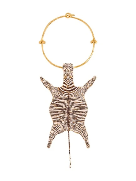 Schiaparelli-Zebra-Necklace58783_nobg Schiaparelli Necklace luxury Jewelry from Luxury Handbags Marketplace