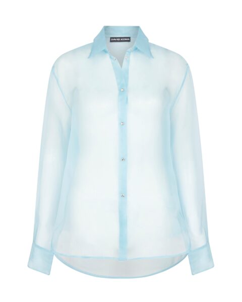 David Koma Organza Overshirt
