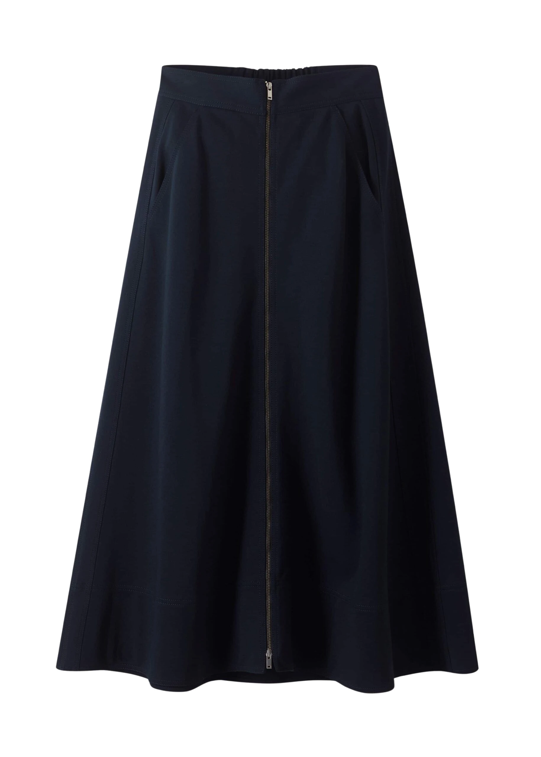 Me-and-Em-Luxe-Travel-Tailoring-Zip-Front-Midi-Skirt-Ponte-Jersey-Tailoring-scaled12118_nobg Me and Em Skirts luxury Clothing from Luxury Handbags Marketplace