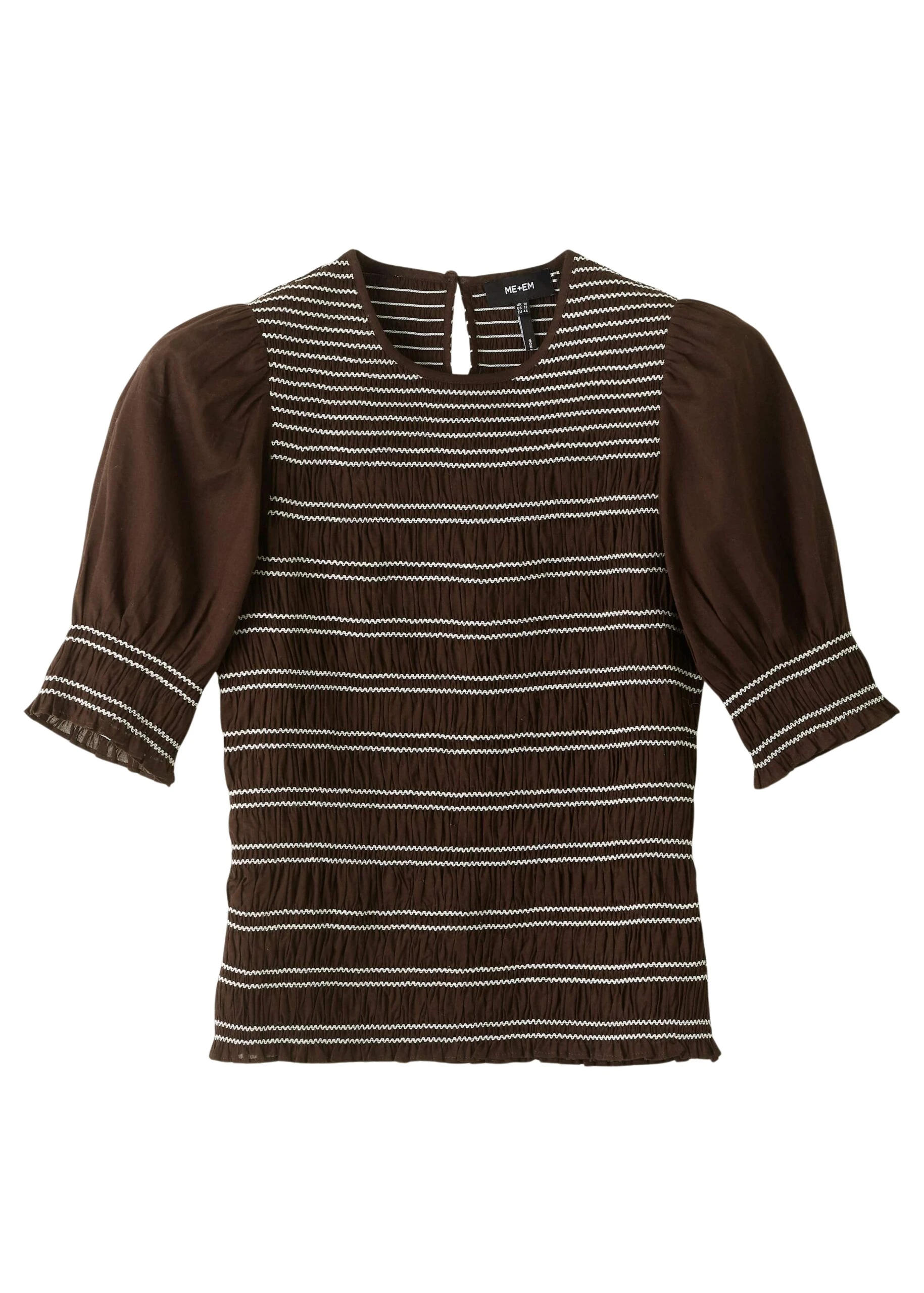 Me-and-Em-Soft-Cotton-Poplin-Contrast-Stitch-Top-Cotton-Poplin-scaled24261_nobg Me and Em Tops luxury Clothing from Luxury Handbags Marketplace