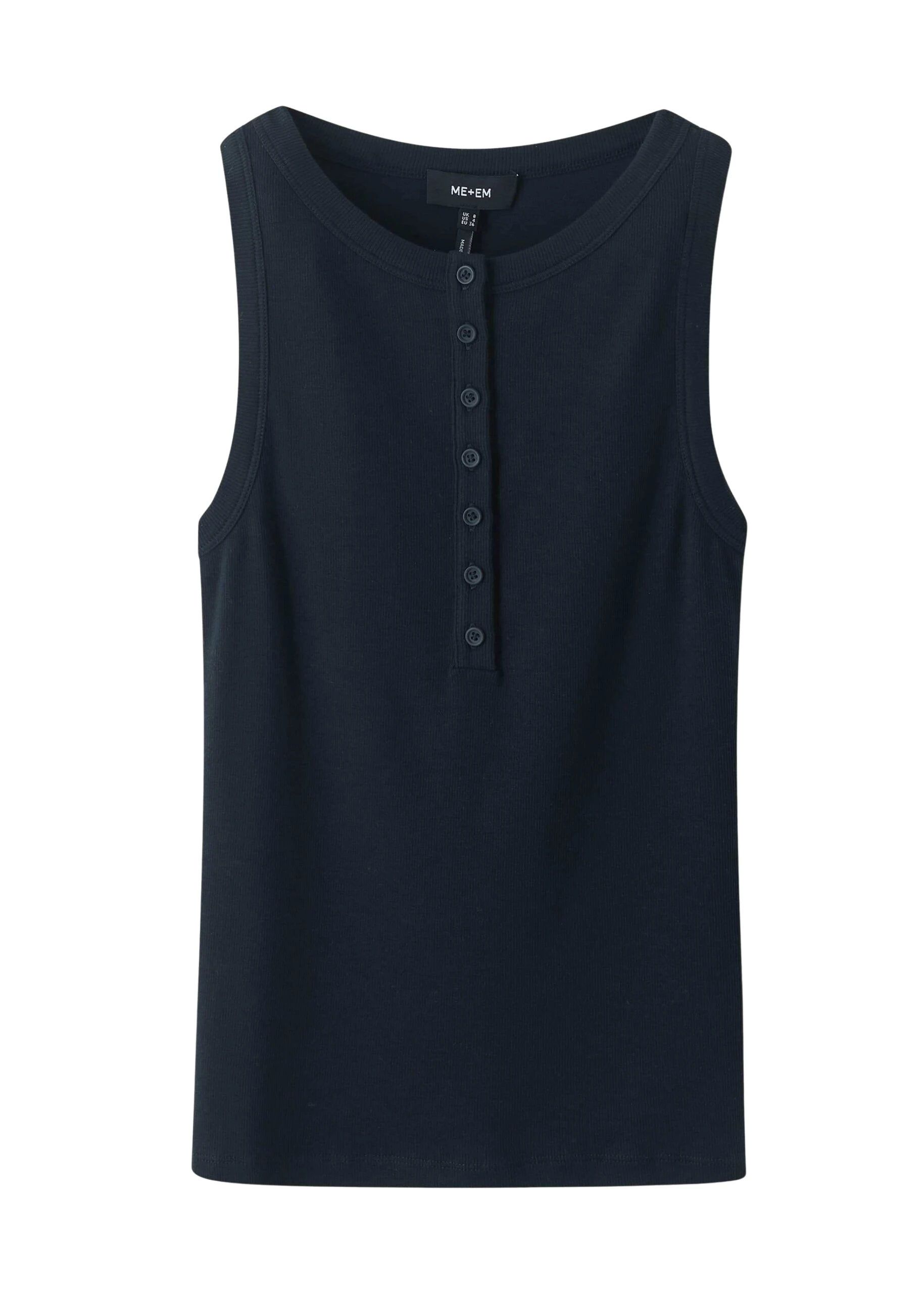 Me-and-Em-Ultimate-Button-Down-Rib-Tank-Cotton-Rib-Stretch-Jersey-11-scaled78081_nobg Me and Em Tops luxury Clothing from Luxury Handbags Marketplace