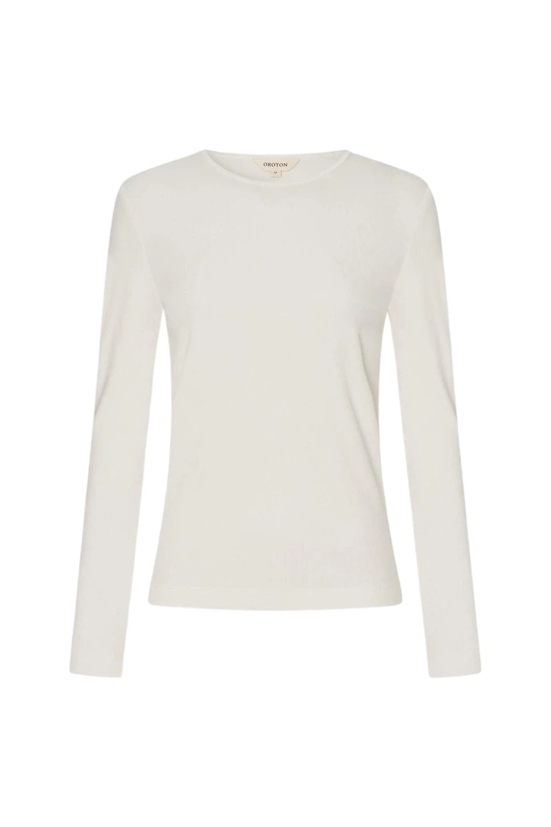 Oroton-Eve-Fine-Rib-Tee72948_nobg Oroton Tops luxury Clothing from Luxury Handbags Marketplace