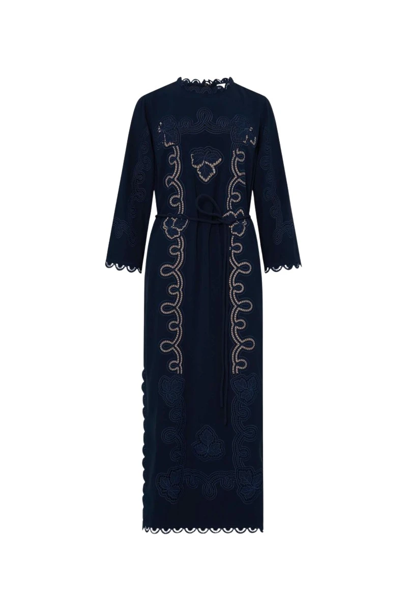 Oroton-Fluid-Cutwork-Dress87215_nobg Oroton Dresses luxury Clothing from Luxury Handbags Marketplace