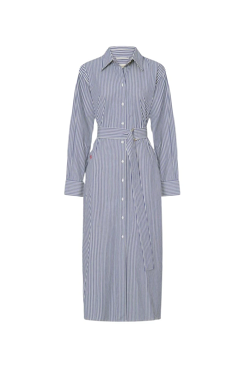 Oroton-Wren-Stripe-Dress89075_nobg Oroton Dresses luxury Clothing from Luxury Handbags Marketplace