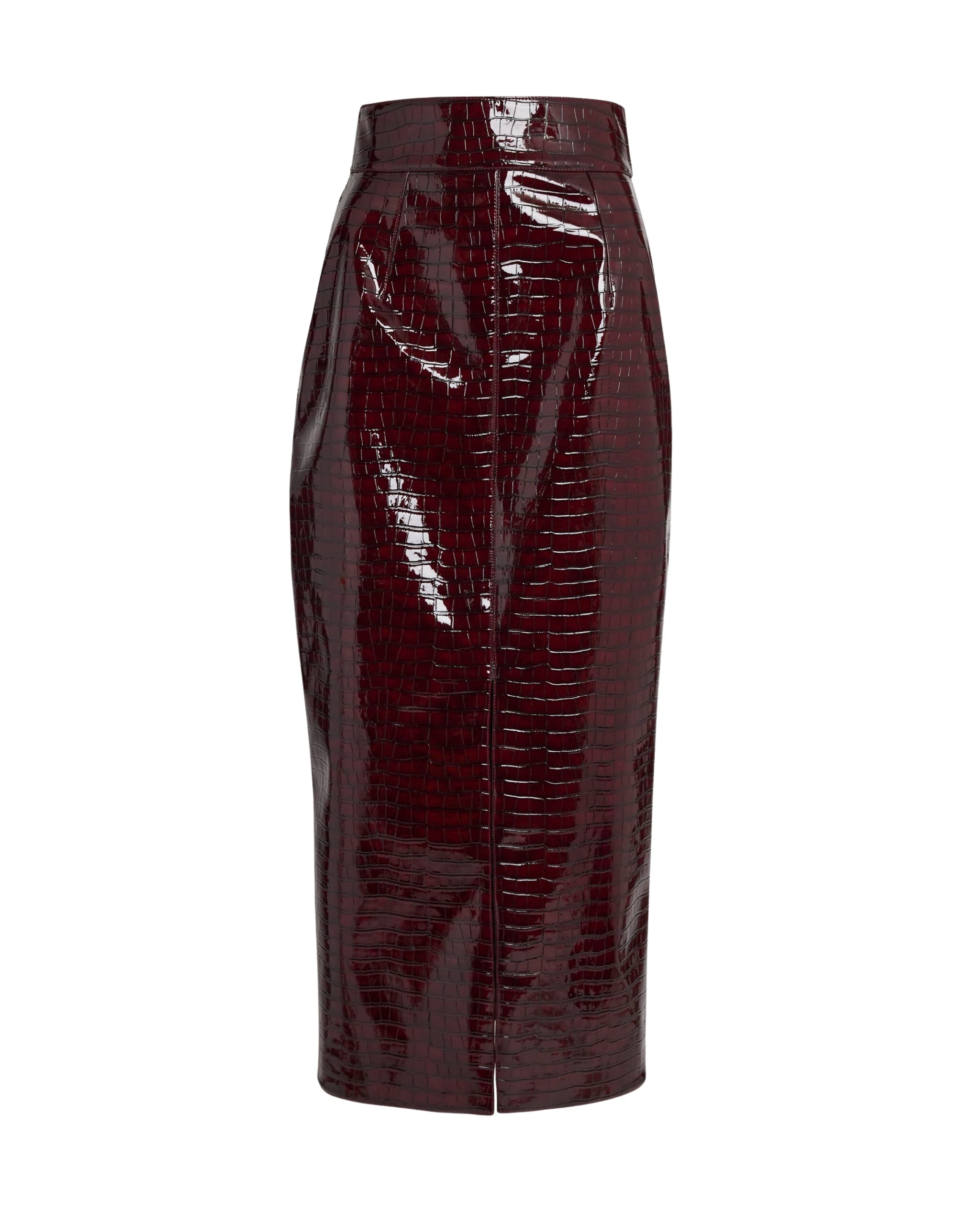 Safiyaa-Aykin-Burgundy-Skirt-scaled16830_nobg Safiyaa Skirts luxury Clothing from Luxury Handbags Marketplace