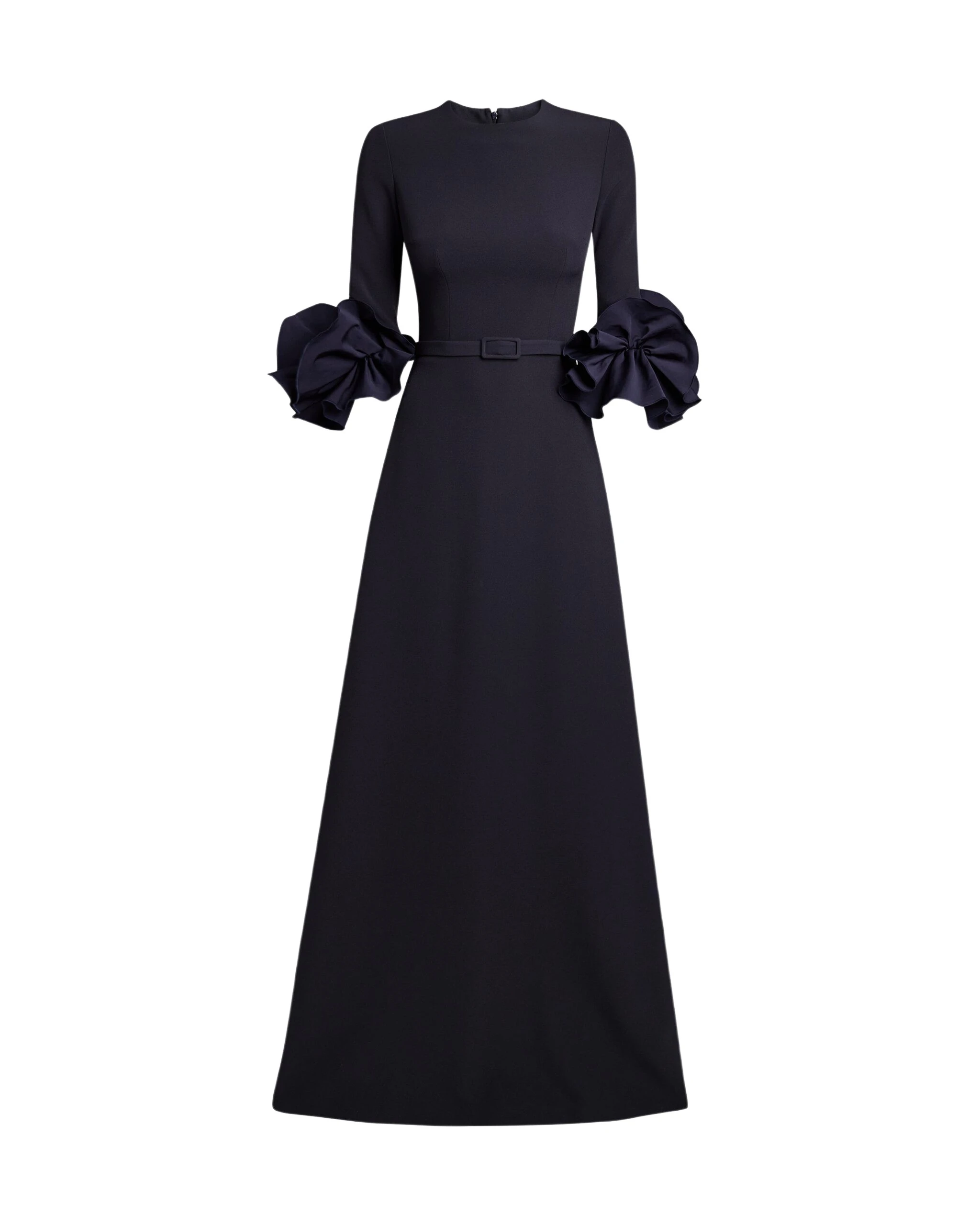 Safiyaa-Belen-Long-Dress-in-Midnight-Navy-scaled79388_nobg Safiyaa Dresses luxury Clothing from Luxury Handbags Marketplace