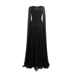 Safiyaa-Gloria-Black-Long-Dress-scaled38992_nobg Safiyaa Dresses luxury Clothing from Luxury Handbags Marketplace