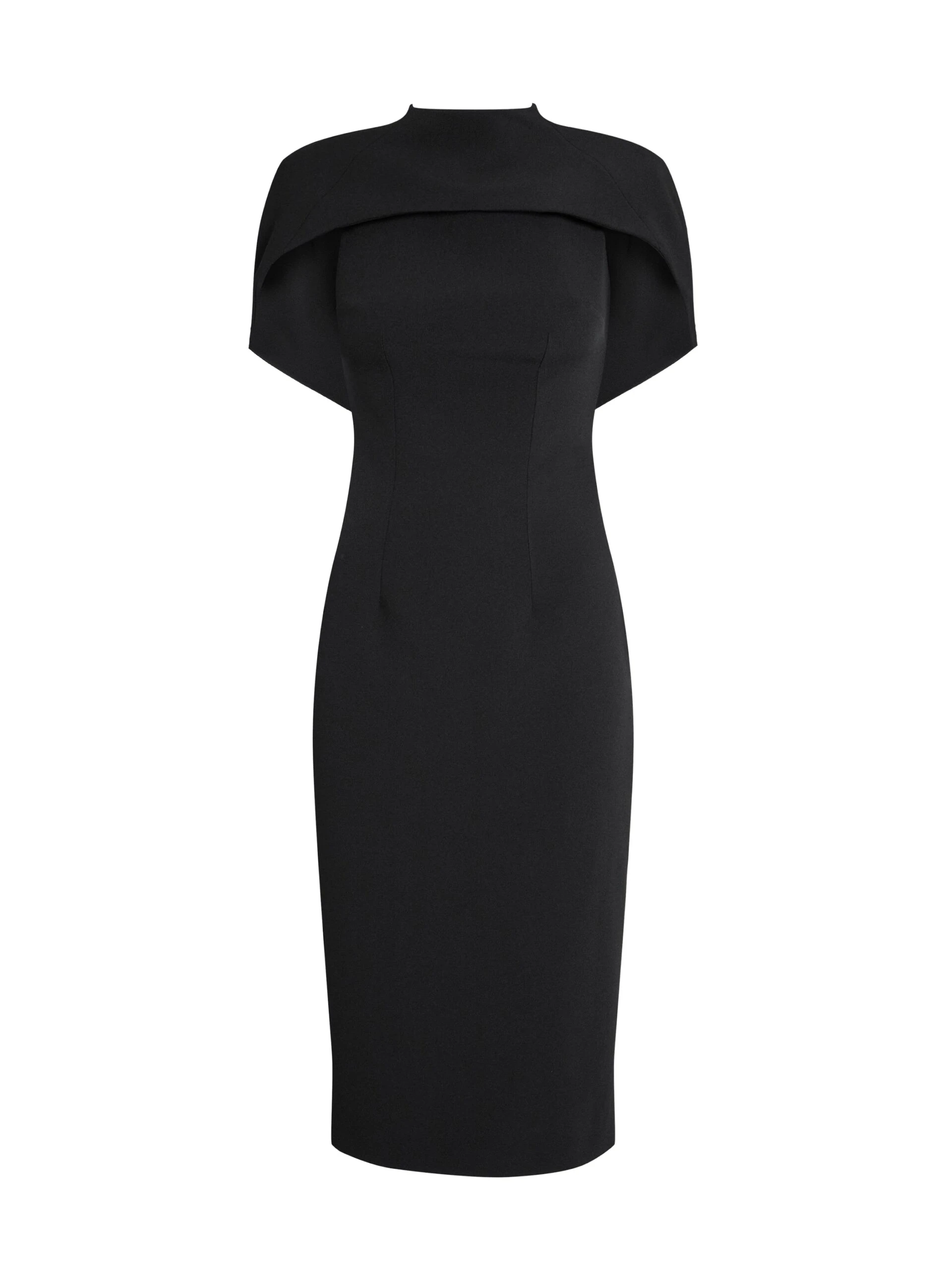 Safiyaa-Kalika-Black-Midi-Dress-scaled73822_nobg Safiyaa Dresses luxury Clothing from Luxury Handbags Marketplace