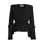 Safiyaa-Renna-Jacket-in-Black-scaled28044_nobg Safiyaa Jackets luxury Clothing from Luxury Handbags Marketplace