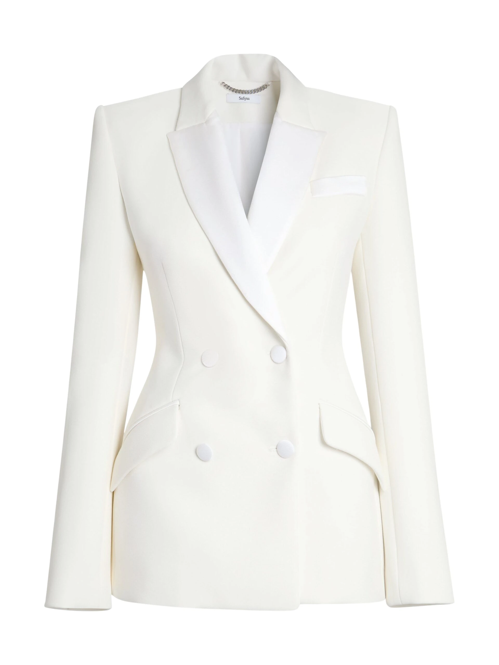 Safiyaa-Wynnie-Ivory-Jacket-scaled61623_nobg Safiyaa Jackets luxury Clothing from Luxury Handbags Marketplace