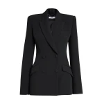 Safiyaa-Wynnie-Jacket-in-Black-scaled78580_nobg Safiyaa Jackets luxury Clothing from Luxury Handbags Marketplace