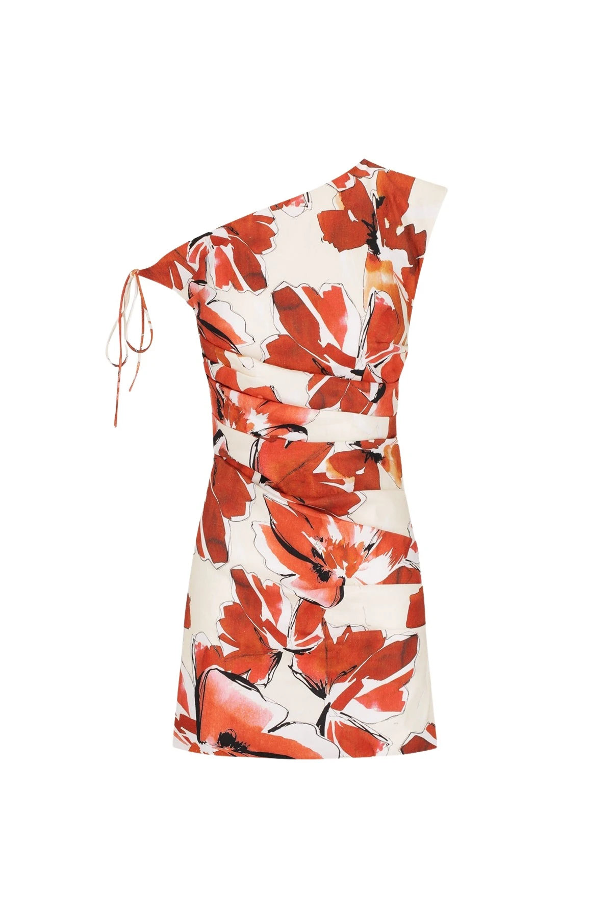 Shona-Joy-Ember-Draped-Mini-Dress-652885_nobg Shona Joy Multicolour Dresses luxury Clothing from Luxury Handbags Marketplace
