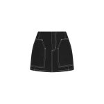 Shona-Joy-Mercer-Patch-Pocket-Mini-Skirt-Black-651420_nobg Shona Joy Black Skirts luxury Clothing from Luxury Handbags Marketplace