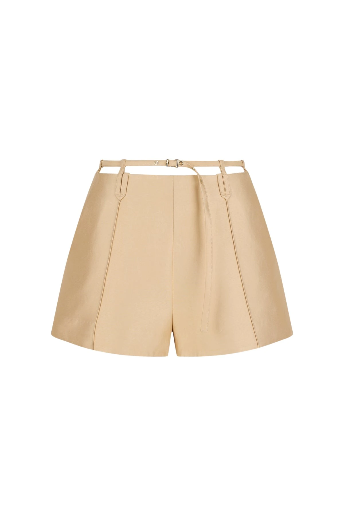 Shona-Joy-Otis-Short-Caramel-629987_nobg Shona Joy Brown Shorts luxury Clothing from Luxury Handbags Marketplace
