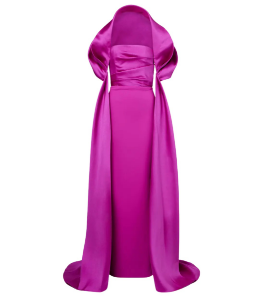 Solace London Pink The Vera Maxi Dress in Fuchsia luxury Clothing from  Luxury Handbags Marketplace