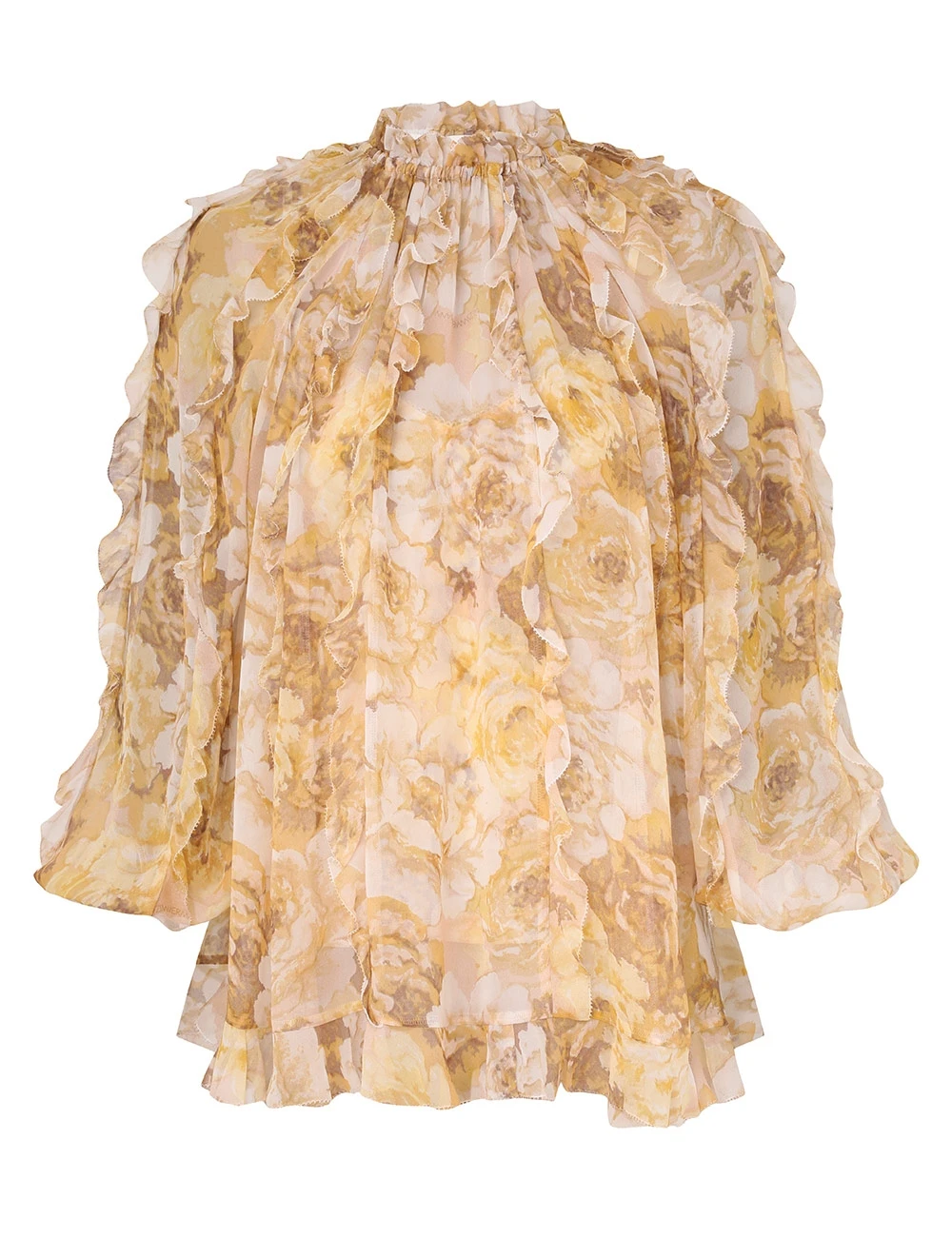 Zimmermann Balance Frill Billow Top Zimmermann dress