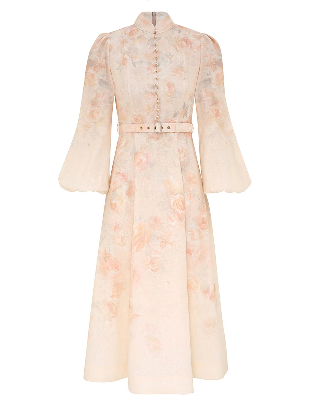 Zimmermann Crush Buttoned Midi Dress Zimmermann dress