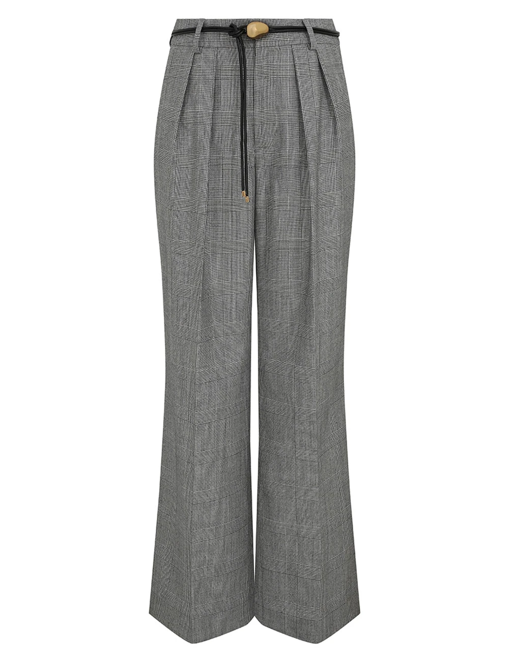 Zimmermann Crush Check Wide Leg Pant Zimmermann dress