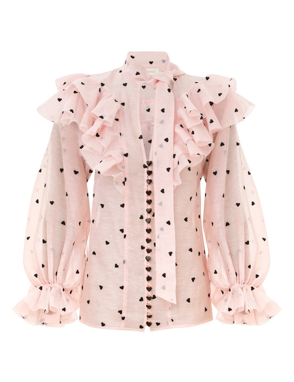 Zimmermann Crush Embroidered Blouse Zimmermann dress