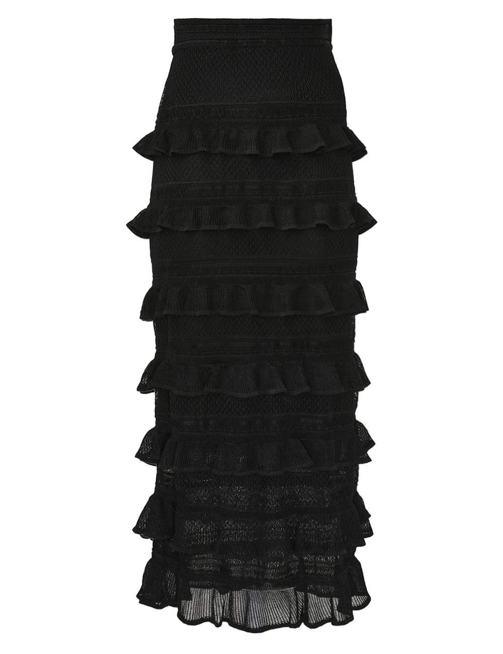 Zimmermann Crush Frilled Midi Skirt Zimmermann dress