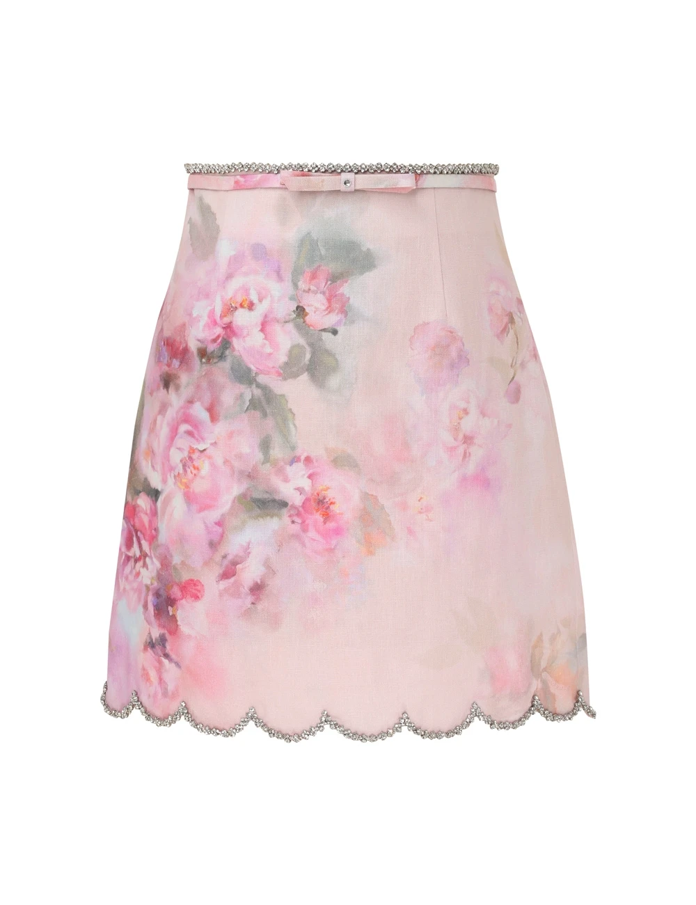 Zimmermann Crush Scalloped Mini Skirt Zimmermann dress