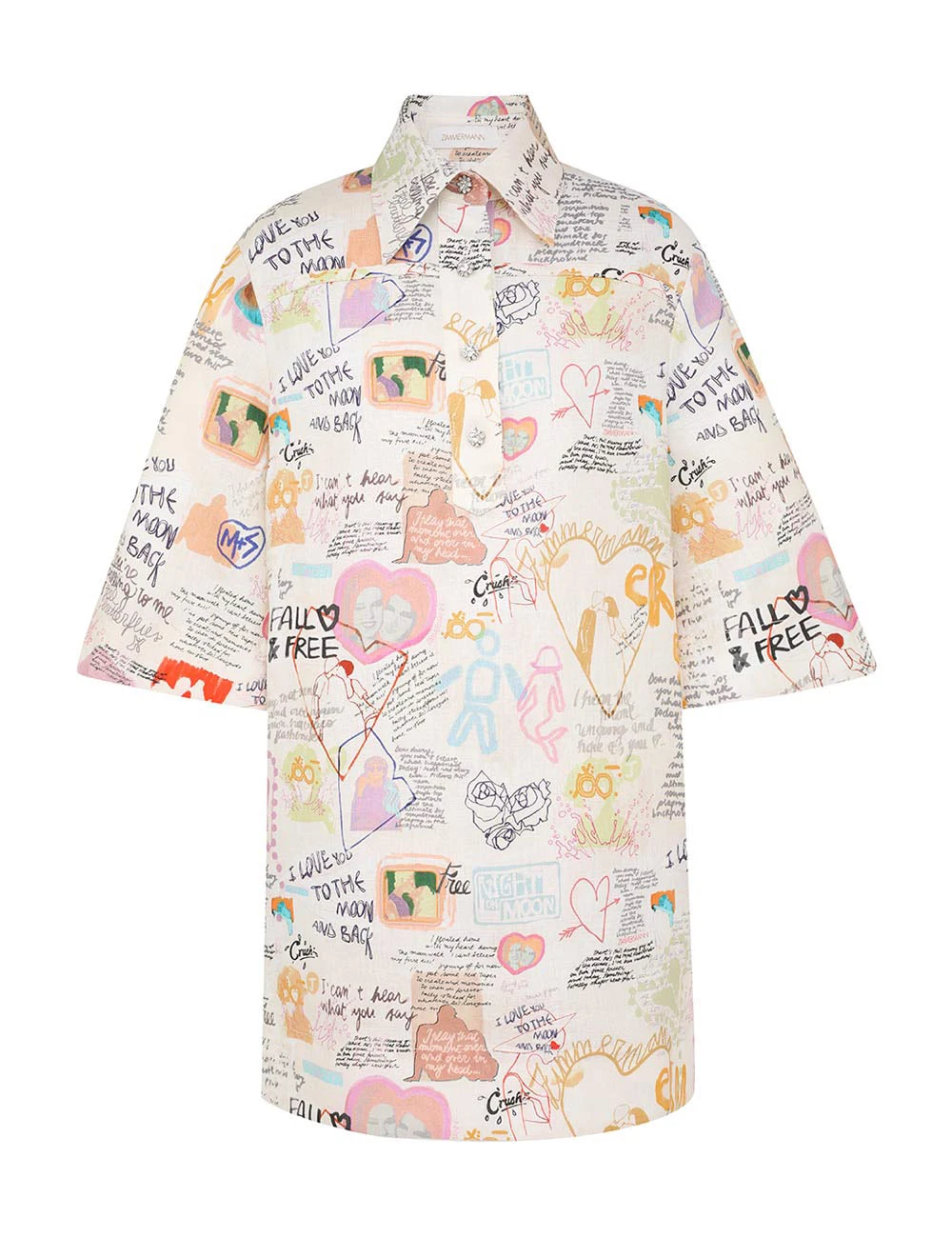 Zimmermann Crush Tunic Dress Zimmermann dress