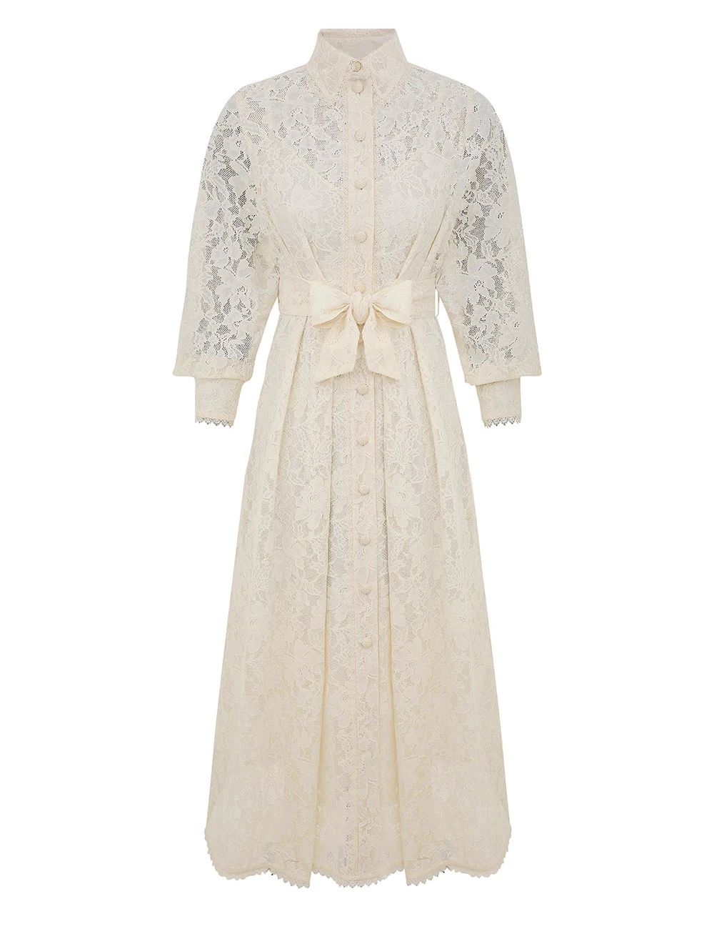 Zimmermann Dawning Tuck Midi Dress Zimmermann dress
