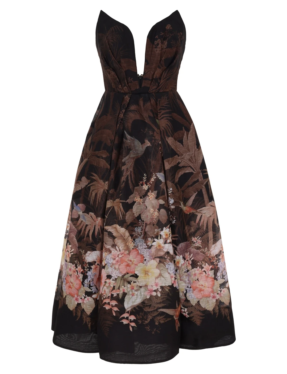 Zimmermann Illuminate Draped Midi Dress Zimmermann dress