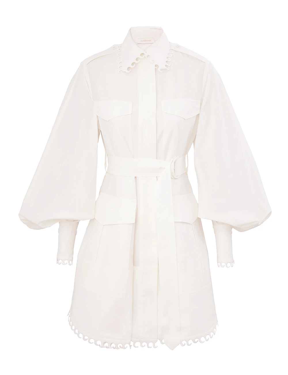 Zimmermann Illuminate Utility Mini Dress Zimmermann dress