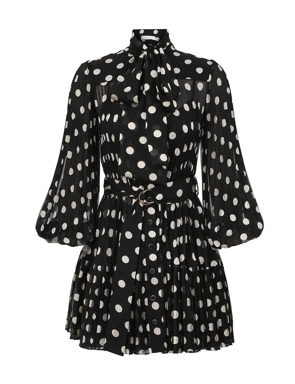 Zimmermann Pussybow Mini Dress Zimmermann dress