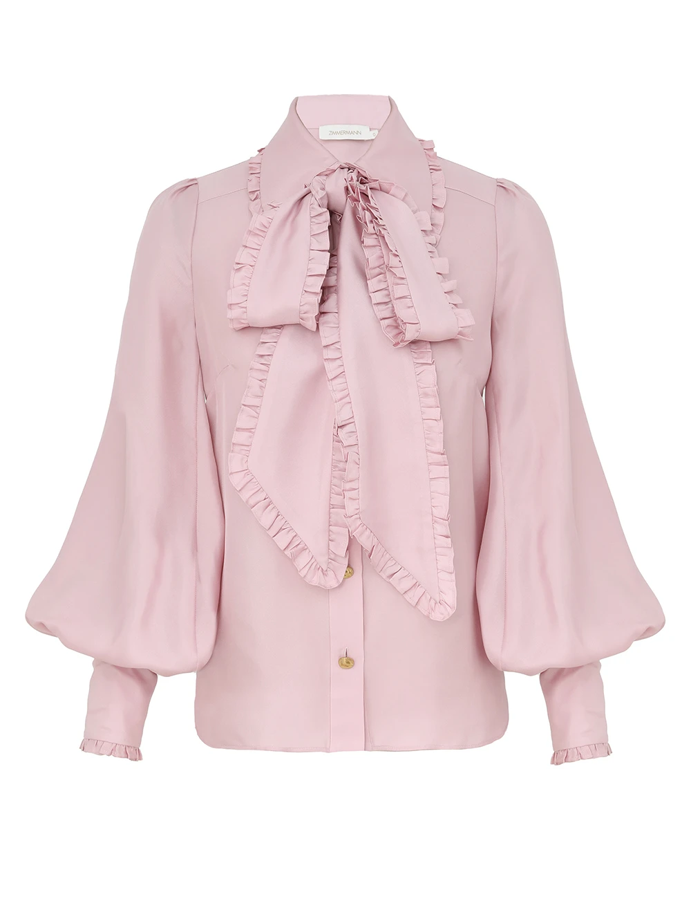 Zimmermann Twill Bow Shirt Zimmermann dress
