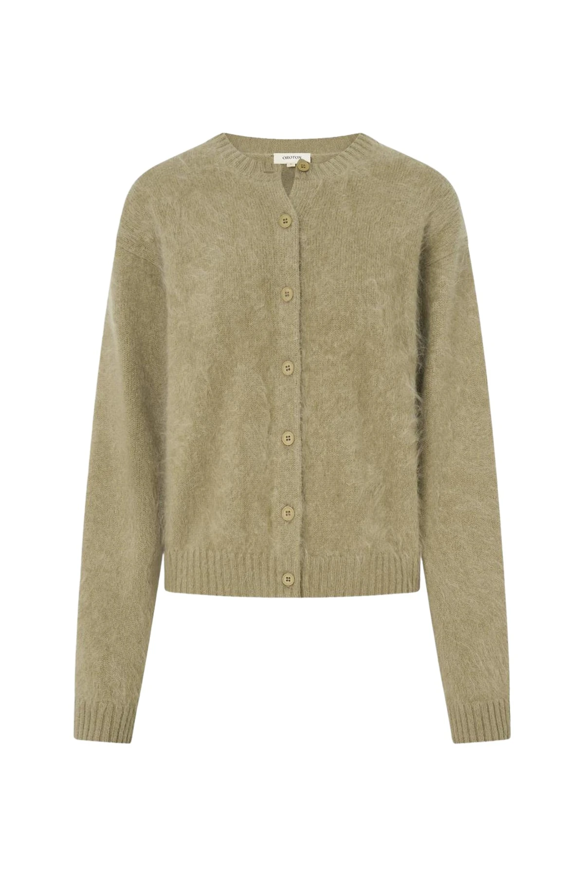 Oroton-Cashmere-Blend-Cardigan-225646_nobg Oroton Knitwear luxury Clothing from Luxury Handbags Marketplace