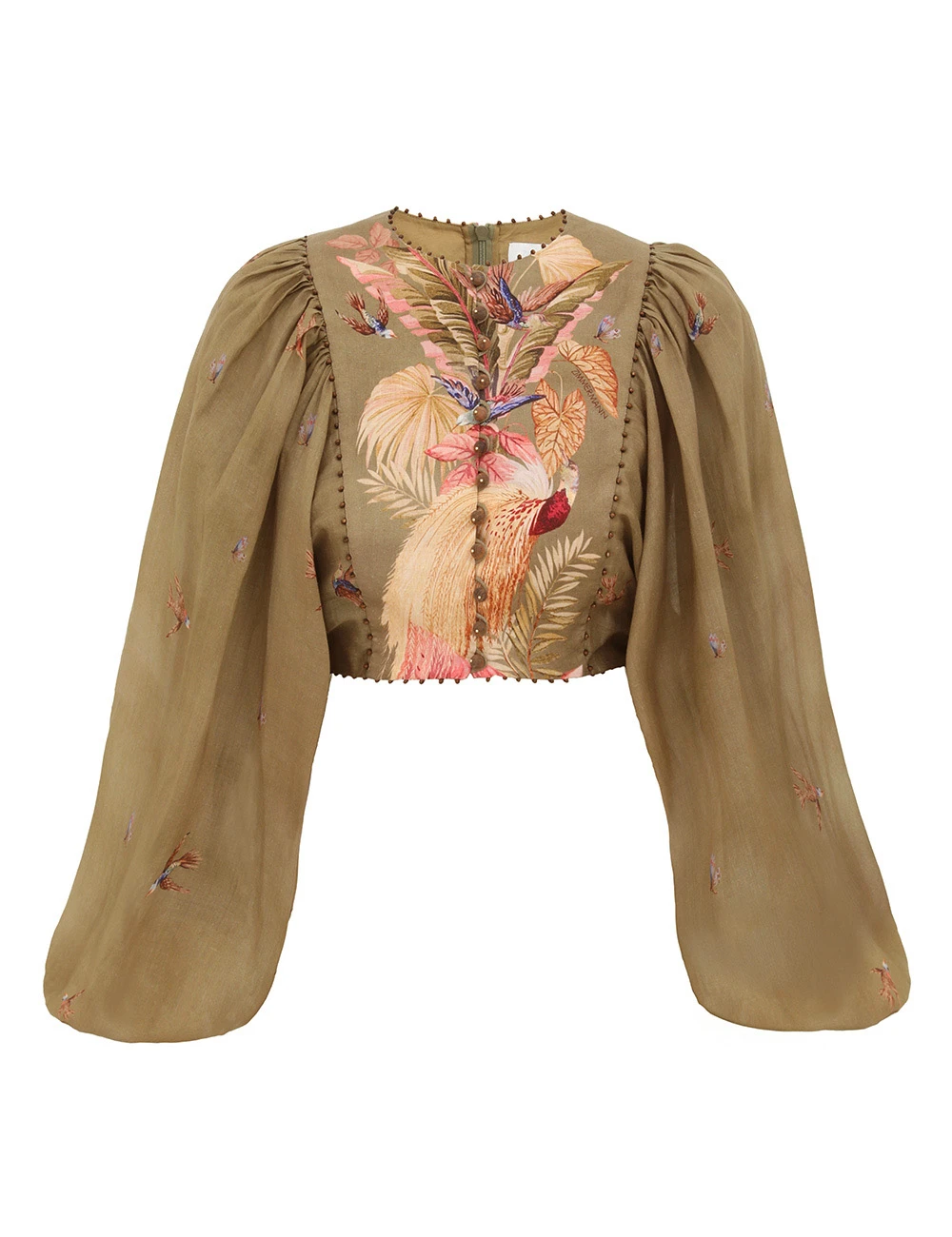 Zimmermann Ascension Cropped Bodice Zimmermann dress